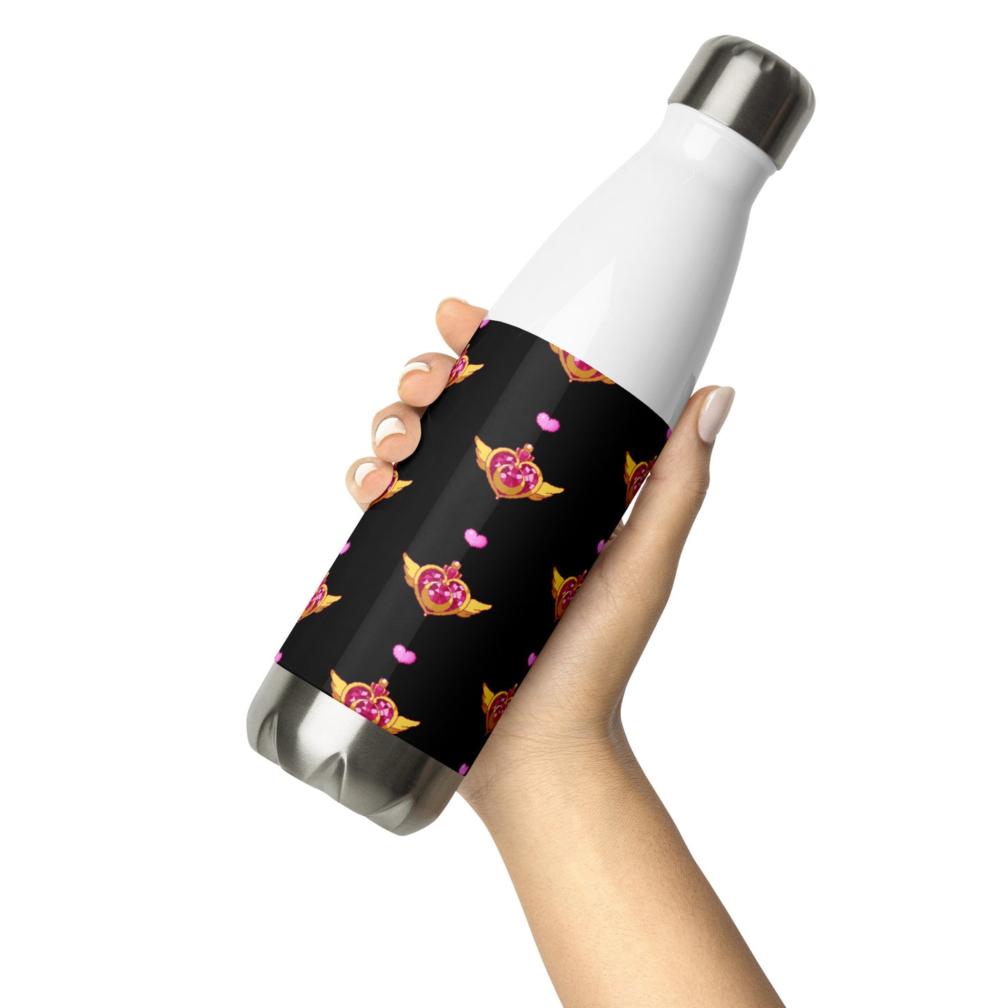 Fighting Fitness By Moonlight Stainless Steel Water Bottle