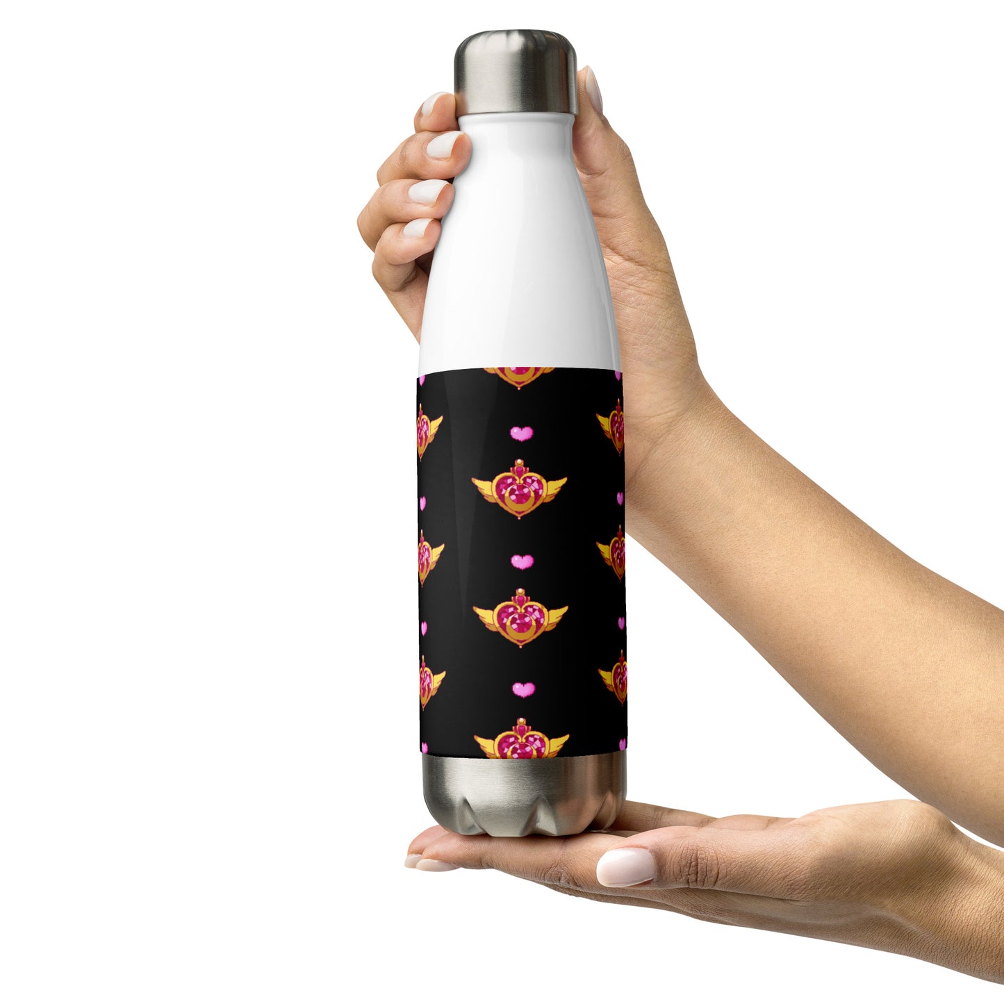 Fighting Fitness By Moonlight Stainless Steel Water Bottle